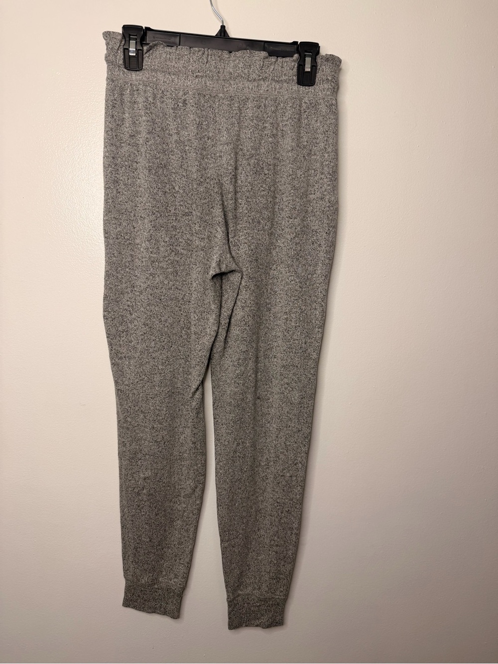 aerie Light Gray Knit Joggers with Drawstring - Picture 5 of 5